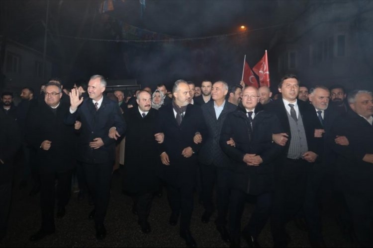 Inegöl'de Cumhur İttifakı'ndan Büyük Katılımlı Etkinlik