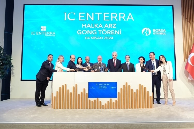 IC Enterra Yenilenebilir Enerji'nin Borsa İstanbul'daki Gong Töreni ve Halka Arz Başarısı