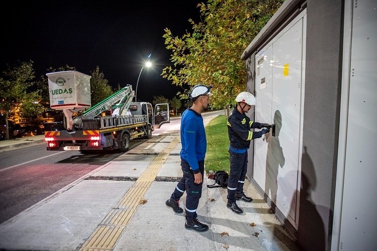 UEDAŞ Ekipleri Bayramda da Kesintisiz Mesai Harcıyor