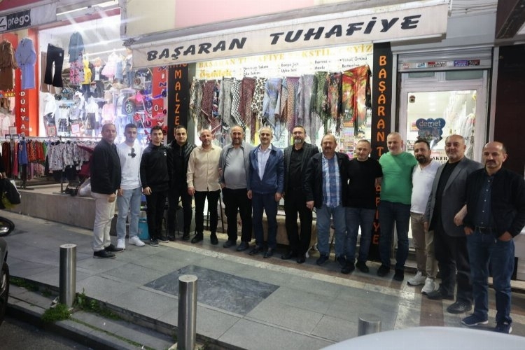 Bünyamin Çiftçi, Esnaf Toplantısında Çay Sohbeti Gerçekleştirdi