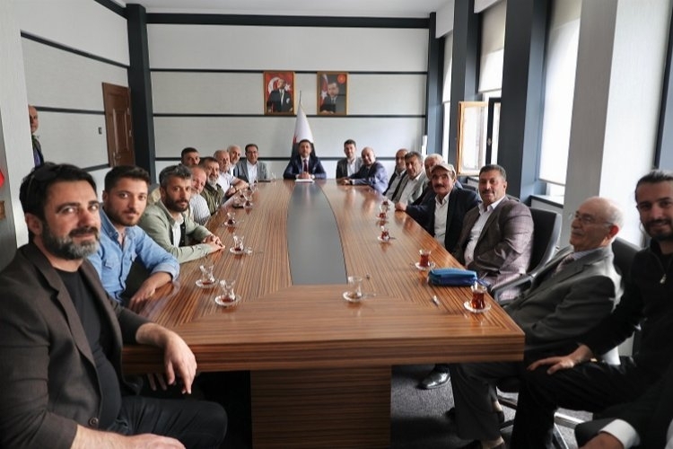 Rasim Arı'ya Sivil Toplum Kuruluşlarından Ziyaret