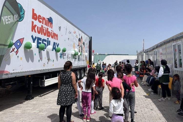 Yeşilay Tırı Malatya'da Yeniden Yollarda