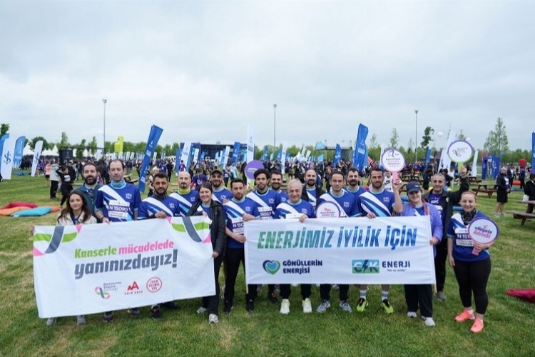 CK Enerji Çalışanları, İstanbul Yarı Maratonu'nda Kanserle Mücadele İçin Koştu