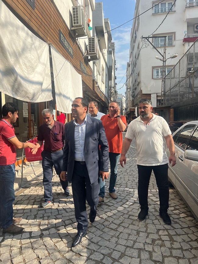 Birecik Belediye Başkanı'ndan Esnaf Ziyareti