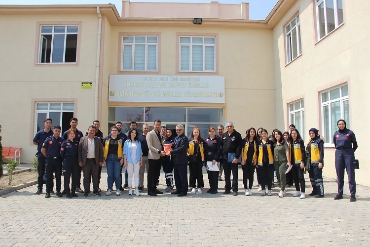 Kayseri İtfaiyesi, Üniversitelilere Mesleğini Tanıttı