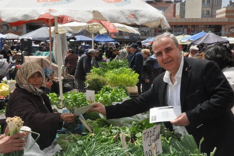 Keşan'da Pazar Esnafına Fiyat Etiketi Uygulamaları Eğitimi