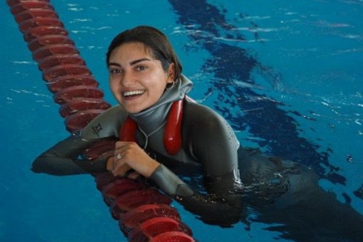 Yağmur Ergün, Paletsiz Dinamik Apnea İle Türkiye Rekorunu Kırdı