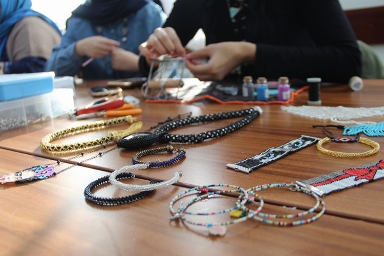 SAMEK'in El Emeği Göz Nuru Eserleri Sergileniyor