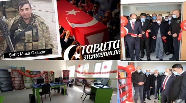 Birecik'te Afrin Şehidi Musa Özalkan Adına Kütüphane Açıldı