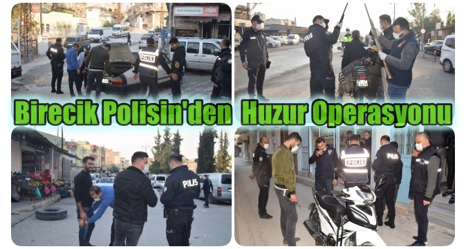 Şanlıurfa'da Drone Destekli Asayiş Uygulaması