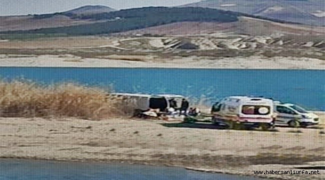 Bozova'da Barajı Göleti'nin kenarında 1’i çocuk 3 kişinin cesedi bulundu.
