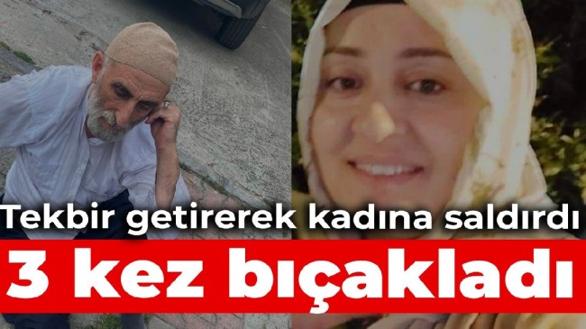 Takip ettiği kadını 3 kez sırtından bıçakladı