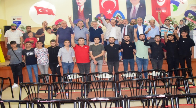 Zafer Partisi İlçe Başkanlığına Hüseyin Tümen seçildi 