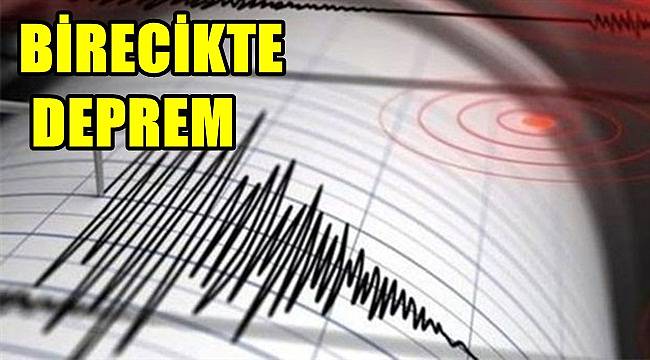 BİRECİK'TE HAFİF DEPREM