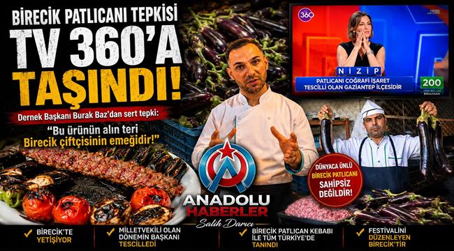 Birecik Patlıcanını Herkes Bilir!” Burak Baz’dan Olay Açıklama