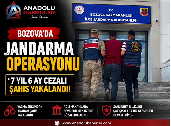 Jandarmadan Aranan Şahıslara Geçit Yok! Bozova’da Yakalandı