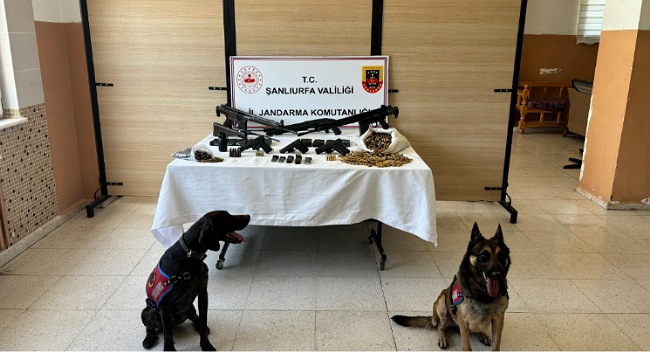 Şanlıurfa'da Yasa Dışı Silah Bulundurma Operasyonu: Çok Sayıda Silah Ele Geçirildi